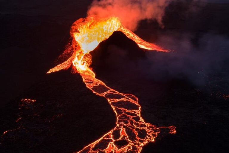 Volcanic Eruption Black Death