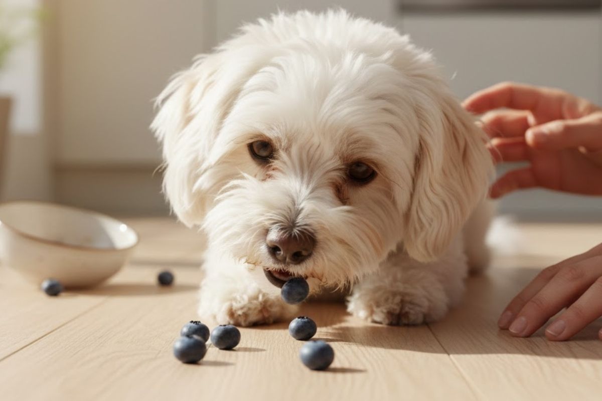 blueberries choking hazards for dogs