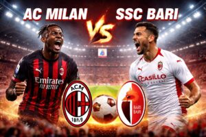 AC Milan vs SSC Bari Timeline Record Stats, Results & Trends
