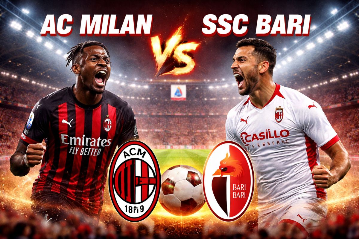 AC Milan vs SSC Bari Timeline Record Stats, Results & Trends