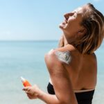 Suntan With Sunscreen