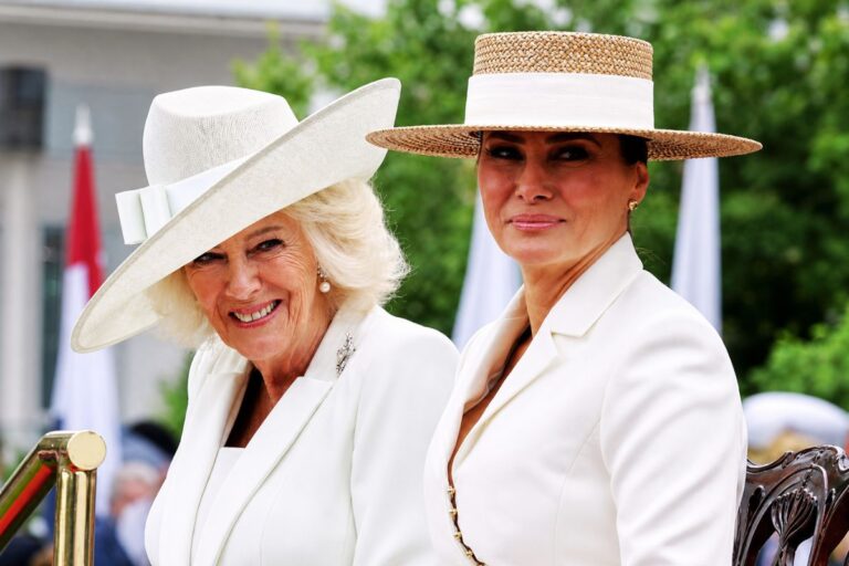 Inside The Melania Trump-Queen Camilla Gift Exchange