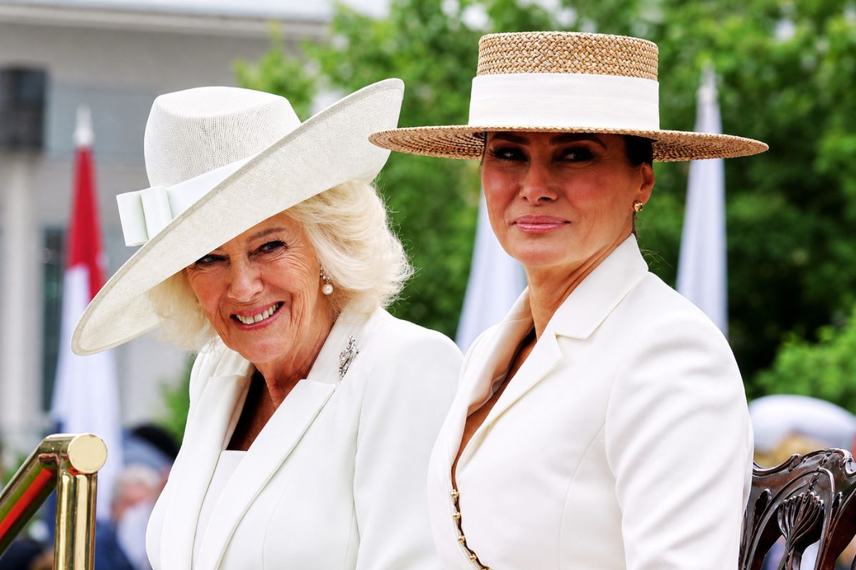 Inside The Melania Trump-Queen Camilla Gift Exchange